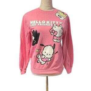 Hello Kitty and Friends Graphic Print Sweatshirt